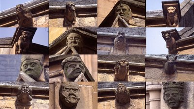 Dornoch Cathedral gargoyles