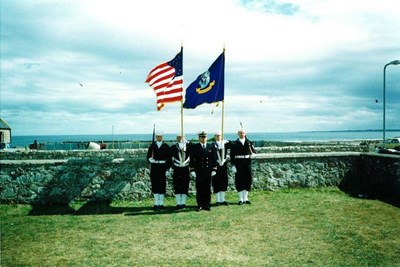 Embo War Memorial plaque unveiling 1995