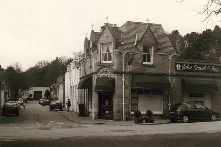 John Grant & Sons shop St Gilbert Street, Dornoch c 2003