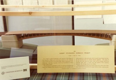 Robert Stevenson's Dornoch Bridge model