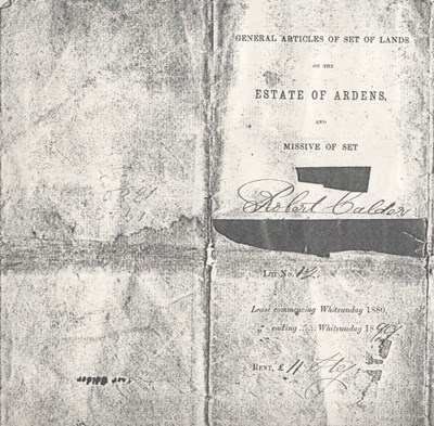 Articles of estate of Ardens 