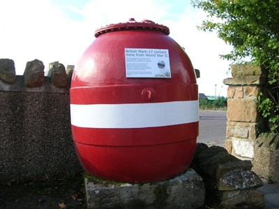 British Mark 17 contact mine from World War 2