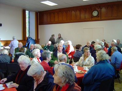 A full house at the Dornoch Heritage Society Coffee Morning Nov 06
