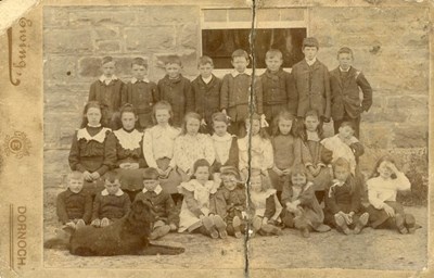 Mackay family Rearquhar School c 1908