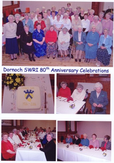 Dornoch SWRI Archives 1926 to 2011 - 80th Anniversary 2006