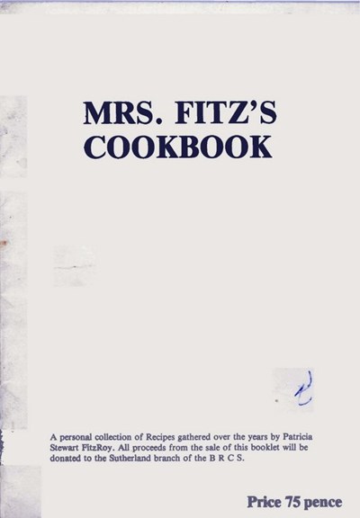Dornoch SWRI  - Mrs Fitz's Cookbook