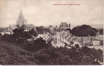 Cathedral and Dornoch from the North West