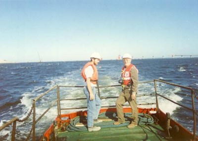 Dornoch bridge construction