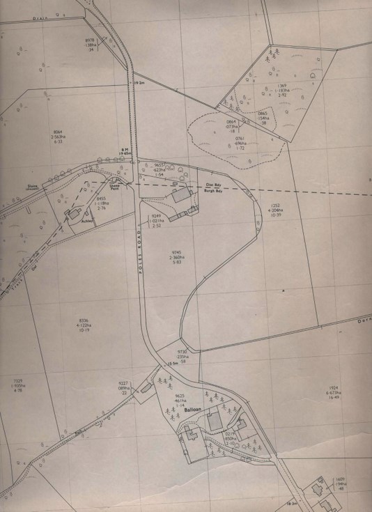 Dornoch North OS 1:2500 1972
