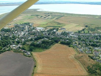 Aerial photos of Dornoch