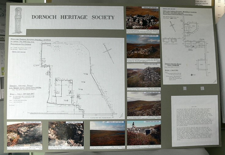 Cnoc Garbh-airigh survey display
