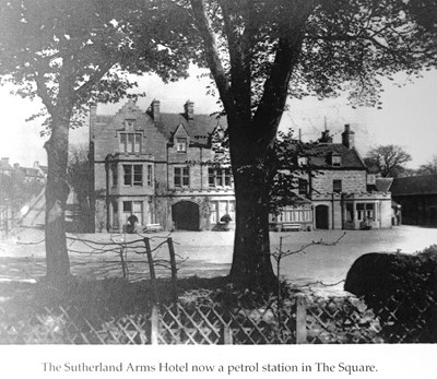 Sutherland Arms Hotel, Dornoch c 1900