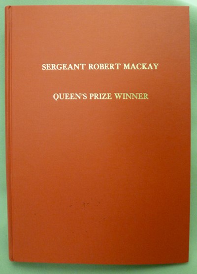 Sgt Robert Mackay, Queens Prize Winner
