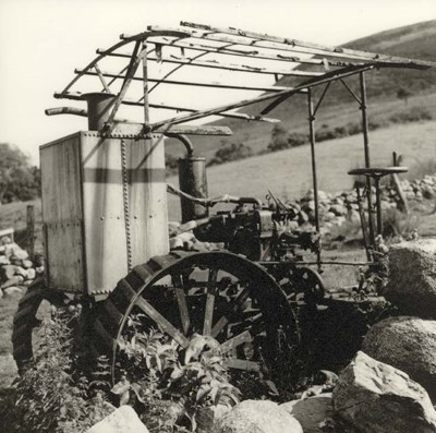 photograph of the Torboll Street Farm tractor 