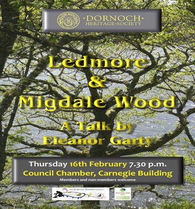 Ledmore and Migdale Wood talk by Eleanor Garty