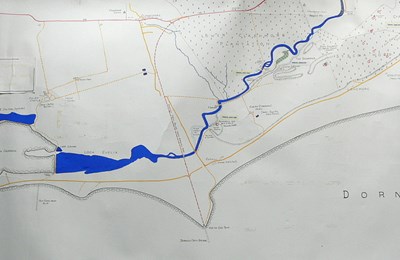 Key plan of Evelix Valley