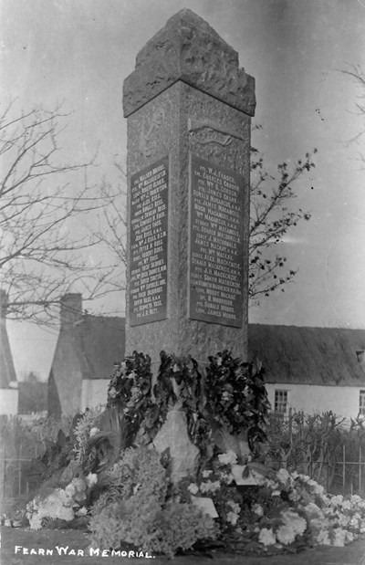 Fearn war memorial