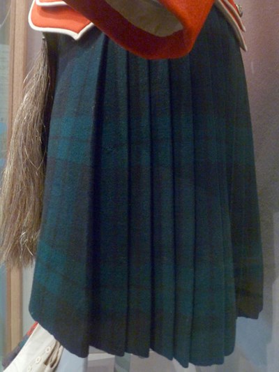 Sutherland Highland Rifle Volunteers Uniform kilt