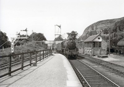 Dornoch Light Railway photographs - main line at the Mound