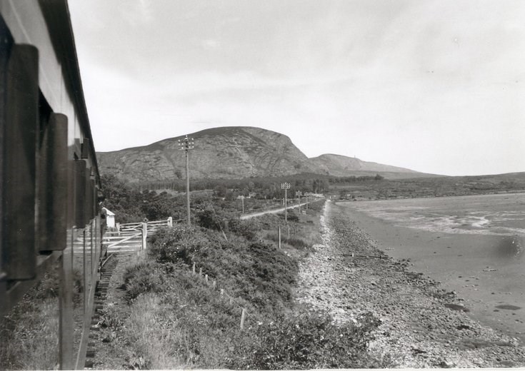 Dornoch Light Railway photographs - Crossing the Mound