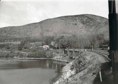 Dornoch Light Railway photographs - Crossing the Mound