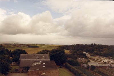 View from the roof of the Burghfield looking to the north