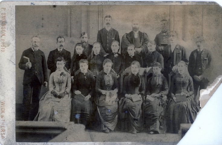 Choir in Established Church c 1900