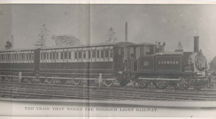 Dornoch Light Railway train