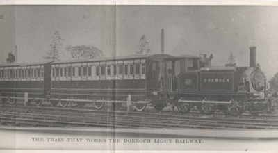 Dornoch Light Railway train