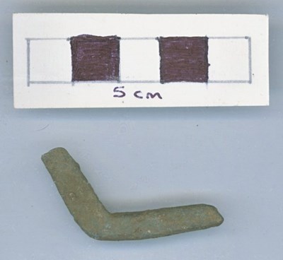 Objects discovered on Pitgrudy Farm -  Lead fragment