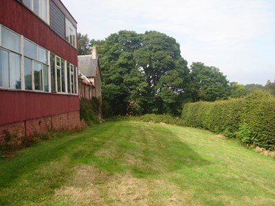 Burghfield House Hotel extension on the northern end 2008