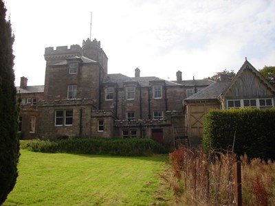 Burghfield House Hotel north east quadrant of building 2008