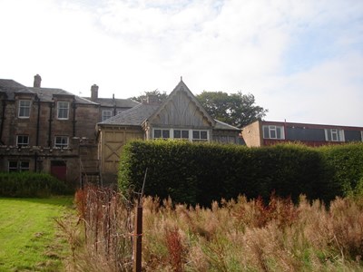 Burghfield House Hotel north east coner of building 2008