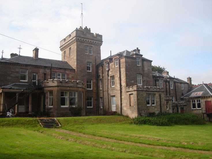 Burghfield House Hotel viewed from the east 2008