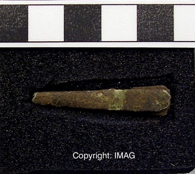 Treasure Trove objects from Balloan, Dornoch - Strap end