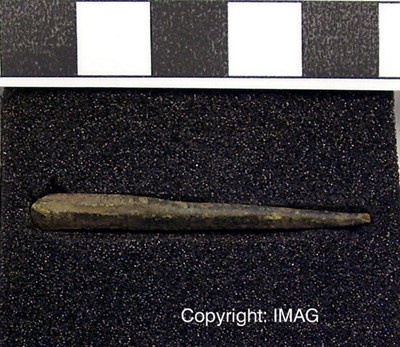 Treasure Trove objects from Balloan, Dornoch - Brooch pin