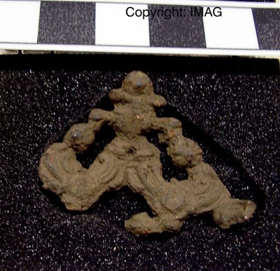 Treasure Trove objects from Balloan, Dornoch - Openwork  mount