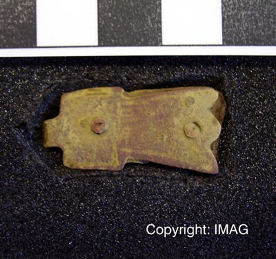 Treasure Trove objects from Burghfield, Dornoch - Book Clasp