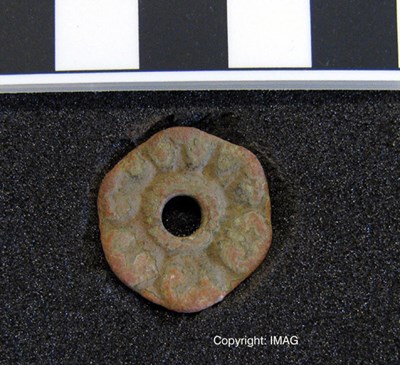 Treasure Trove objects from Burghfield, Dornoch - metal fragment