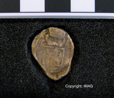 Treasure Trove objects from Burghfield, Dornoch -Dutch bag seal