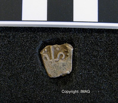 Treasure Trove objects from Burghfield, Dornoch - Bag seal