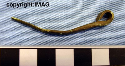 Treasure Trove objects from Dornoch N of Burghfield -  Brooch pin