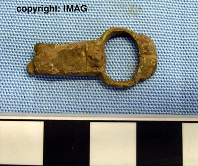 Treasure Trove objects from Dornoch N of Burghfield -  Buckle