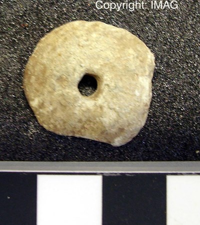 Treasure Trove objects from Pitgrudy -  Weight or crude bead