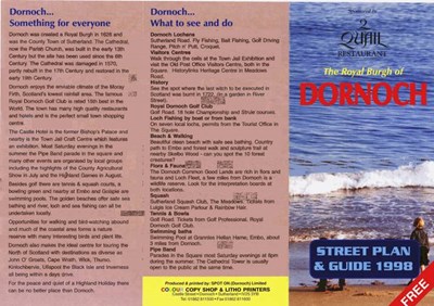 Dornoch Street Guide c 1998