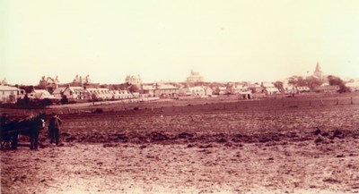 View of Dornoch skyline from SW