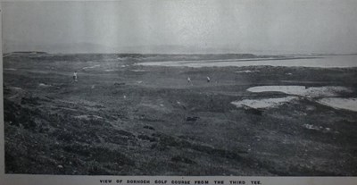 Dornoch Golf Course from the third tee 1904