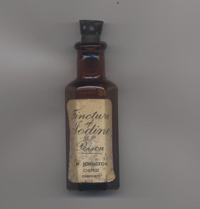 Brown tincture of Iodine bottle