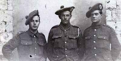 Three soldiers