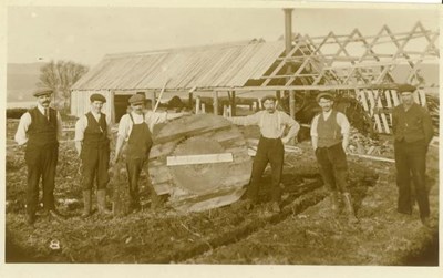 Balvraid sawmill under construction